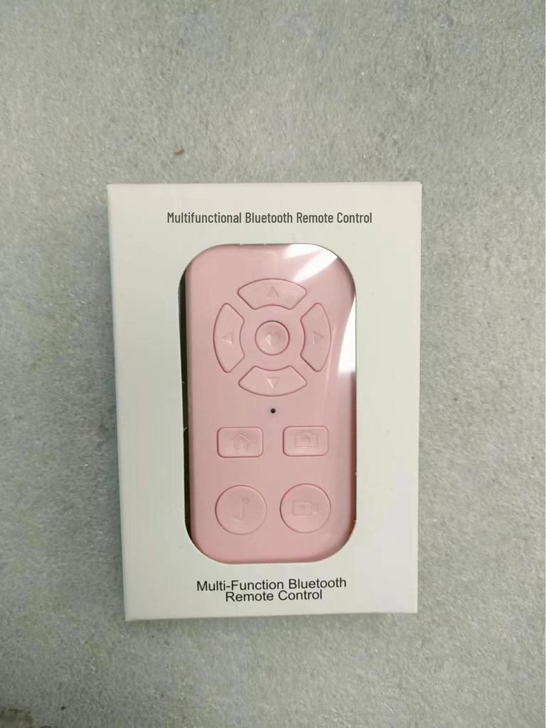 Wiederaufladbarer Bluetooth Selfie-Stick: Neun-Tasten-Fernbedienung für mobile Fotografie und Kurzvideos.