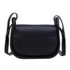 Fashionable Medium Saddle Crossbody Bag For Women In Colorful Pu Leather Style