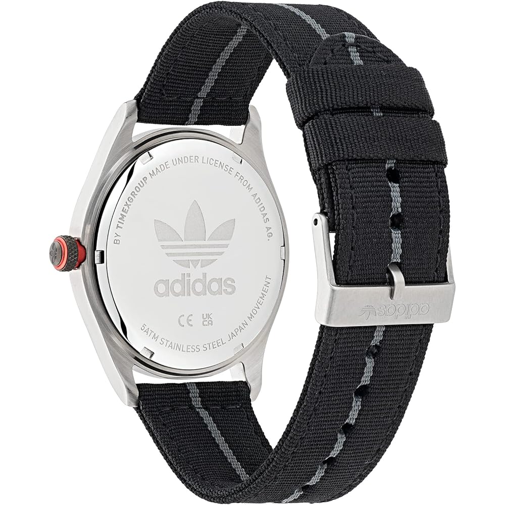 Adidas Originals Watch CODEFOUR AOSY22522 Watch, Black [Parallel Import]