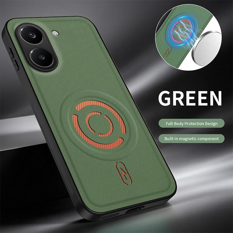 For Redmi Turbo 5 Magnetic Cover for Magsafe Shockproof Shell,Wireless Charging Phone Case For Xiaomi Poco X8 Pro