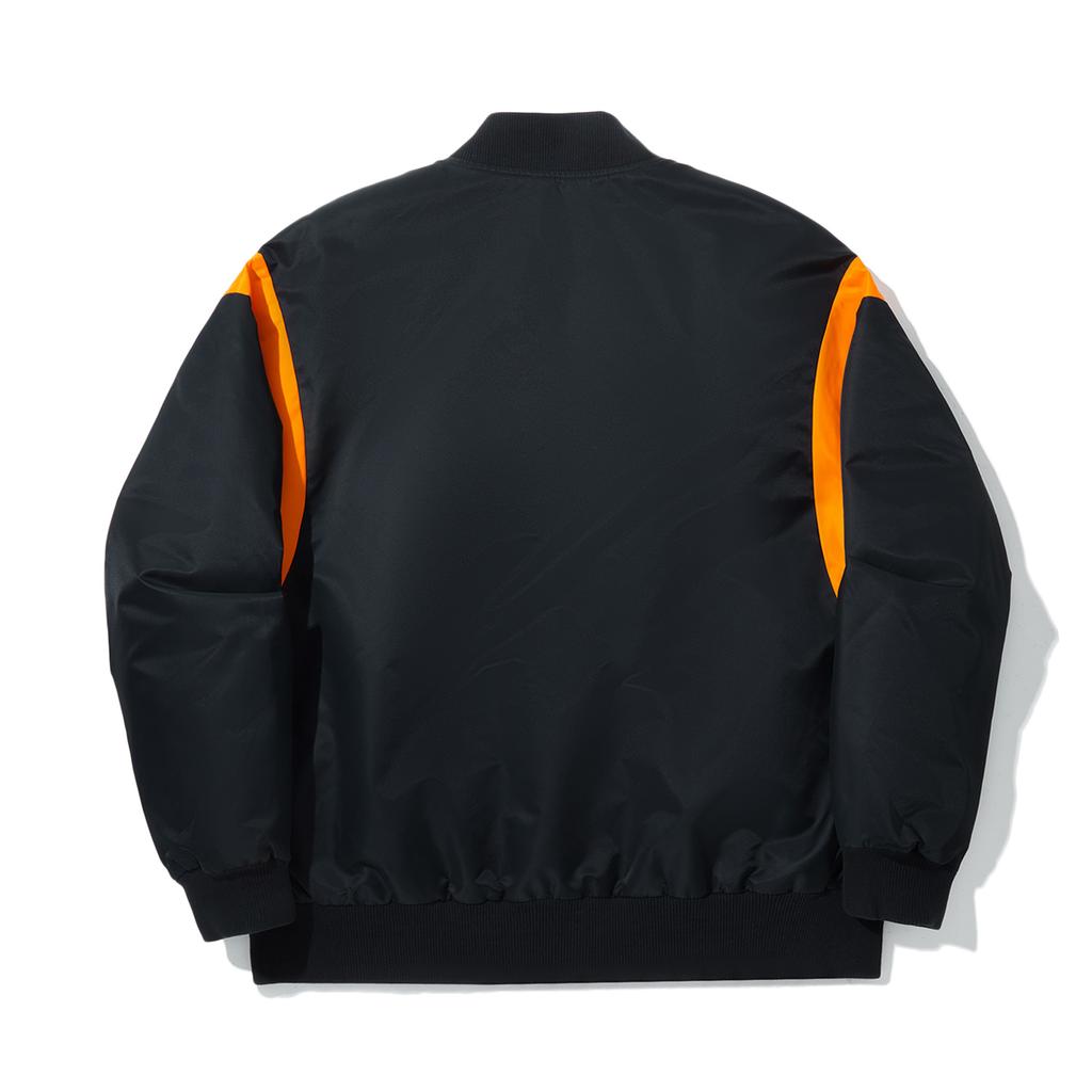 Li Ning Skateboard Series Letter Loose Short Cotton Jacket Men Jacket Black AJMU215-1