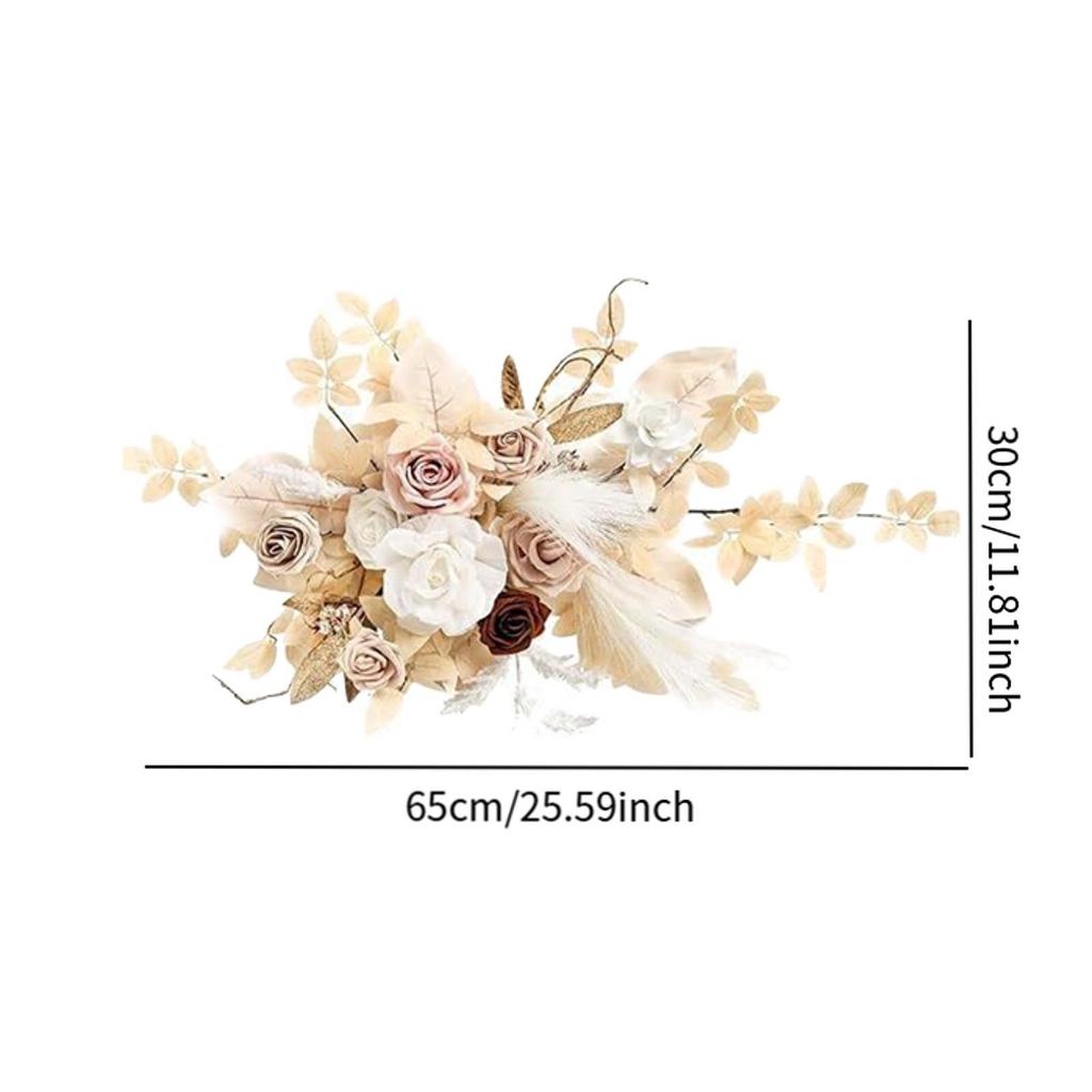 Artificial Flower Arrangement for Front Door, Event Garland