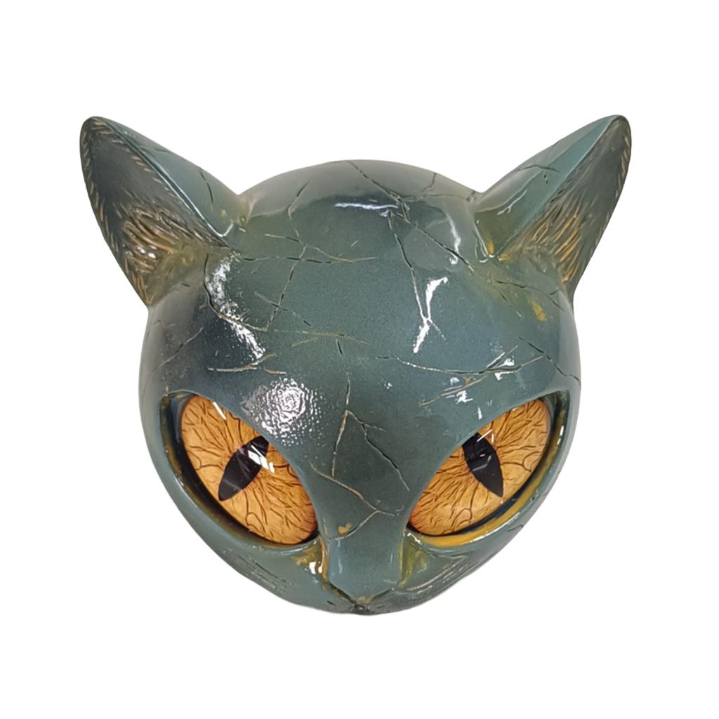 Kitten Sculpture Decorative Cat Figurine for Keepsake Gift Office Desk Decor