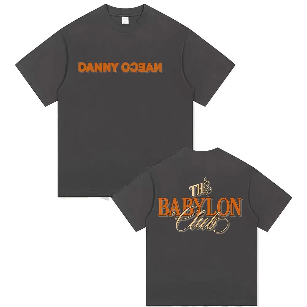 

Danny Ocean Babylon Girl Tour 2026 T Shirt Unisex Women Fashion pure Cotton Tshirts Y2k Vintage High Quality Clothing Tshirt 4XL
