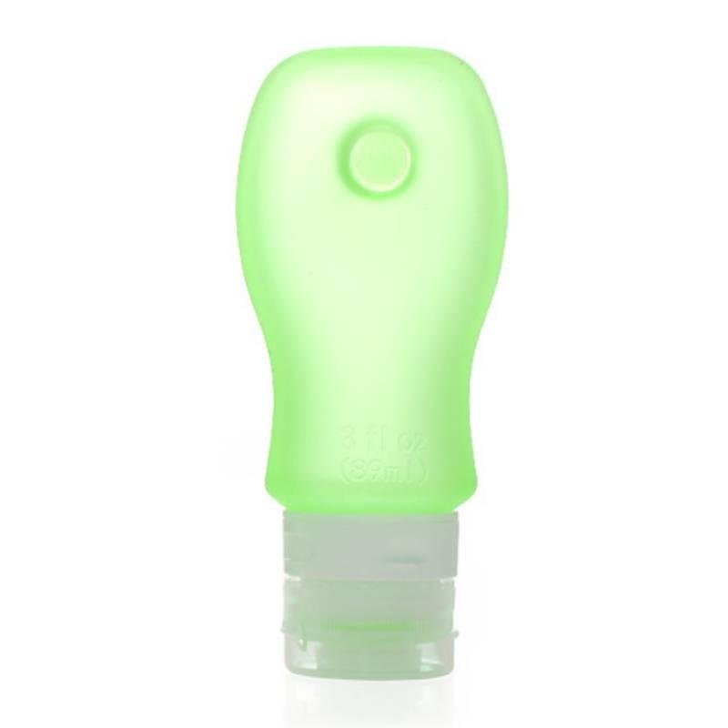 Solid Color Silicone Gel Portioning Bottles Travel Outdoor Lotion Bottle Shampoo