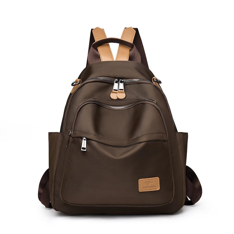 Рюкзак для женщин, Сумка через плечо на одно плечо, Модный новый рюкзак на два плеча коричневый