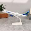 20Cm Stop Metalowy Usa Air Jet Niebieski Jetblue Airlines Boeing 737 B737 Samolot Samolot Z Podwoziem Linie Lotnicze Odlewany Model Samolotu
