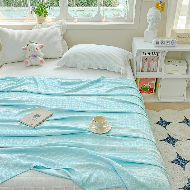 New Grade A 100% Bamboo Cooling Blanket Skin-friendly Breathable Summer Duvet Pure Natural Plant Coolness Air Conditioning Quilt