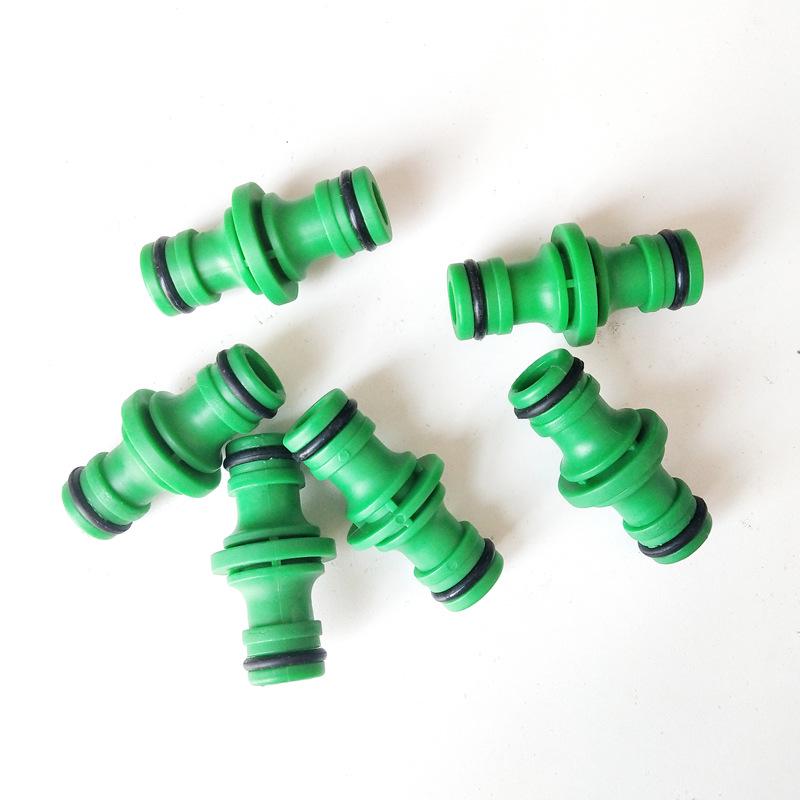 Double-Sided Plastic Hose Connector - Quick Connect Dual Repair Extension
