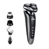 Electric Shaver for Men 3 Floating Heads Beard Razor Hair Clipper Facial Cleaner Massager Nose