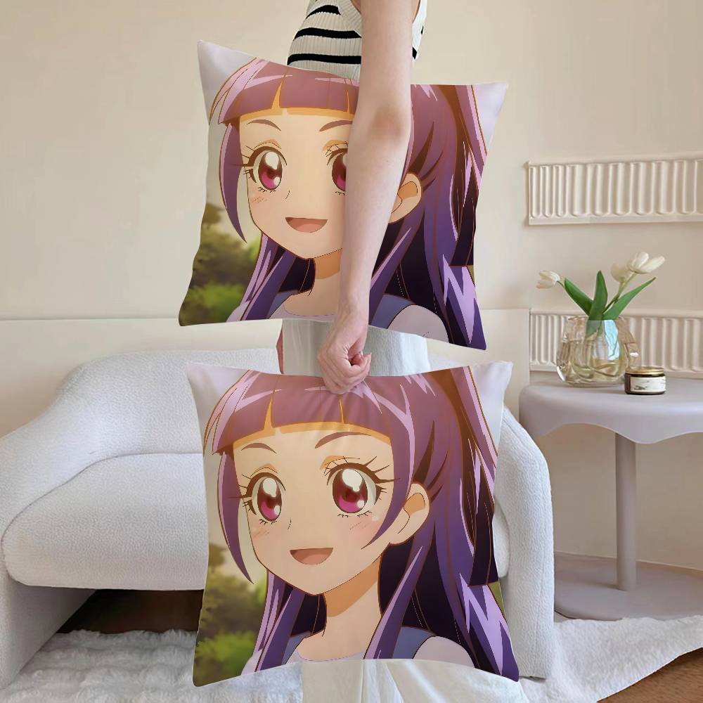 R-Riko Izayoi Pillow Case Sofa and Living Room Decorative Cushion Covers Dust-proof and Mite-proof Invisible Zipper