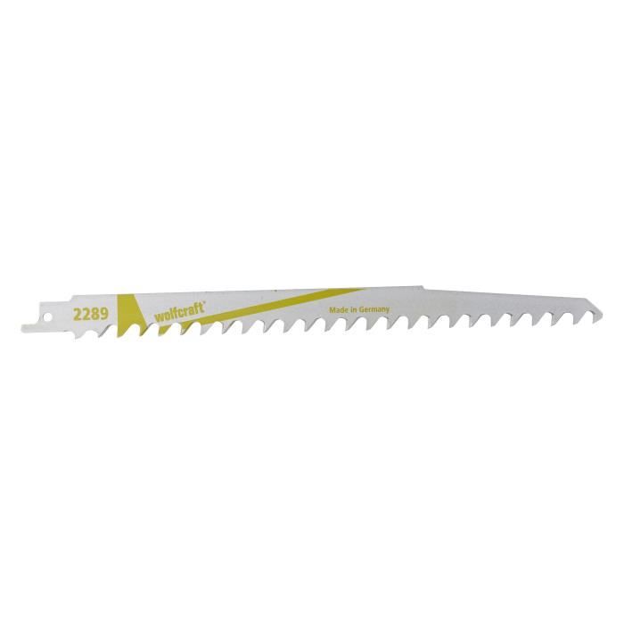 WOLFCRAFT 2 Lames Pour Scie Égoïne CV L218mm