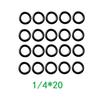 Connector Washers Part Replacement Rubber Seal Set Tool 1/4\\\\\\\" 3/8\\\\\\\" M22 40pcs Accessories Drop Shipping
