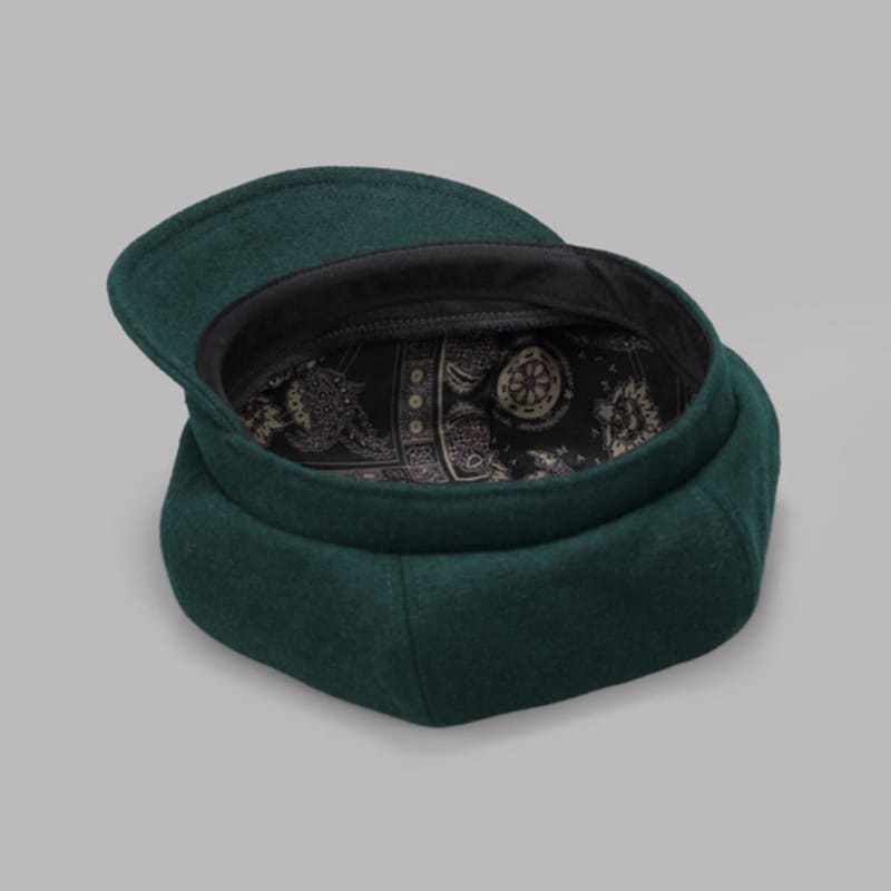 MAIA Wool Bread Hat - Green