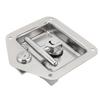 T Handle Tool Box Latch 4.9 X 4.7in Highly Polished Stainless Steel RV Toolbox Handle Lock with Keys Gasket for Caravan