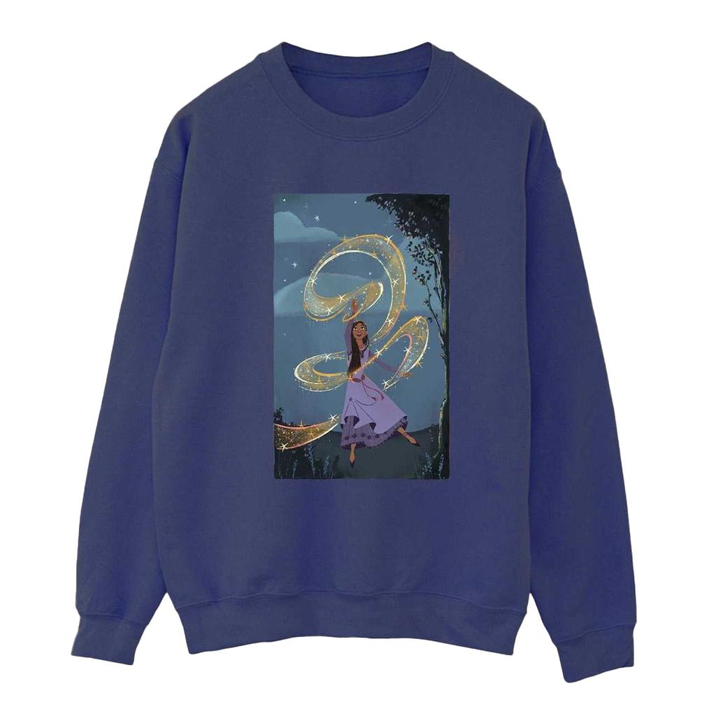 Wish Womens/Ladies Sparkle Sweatshirt