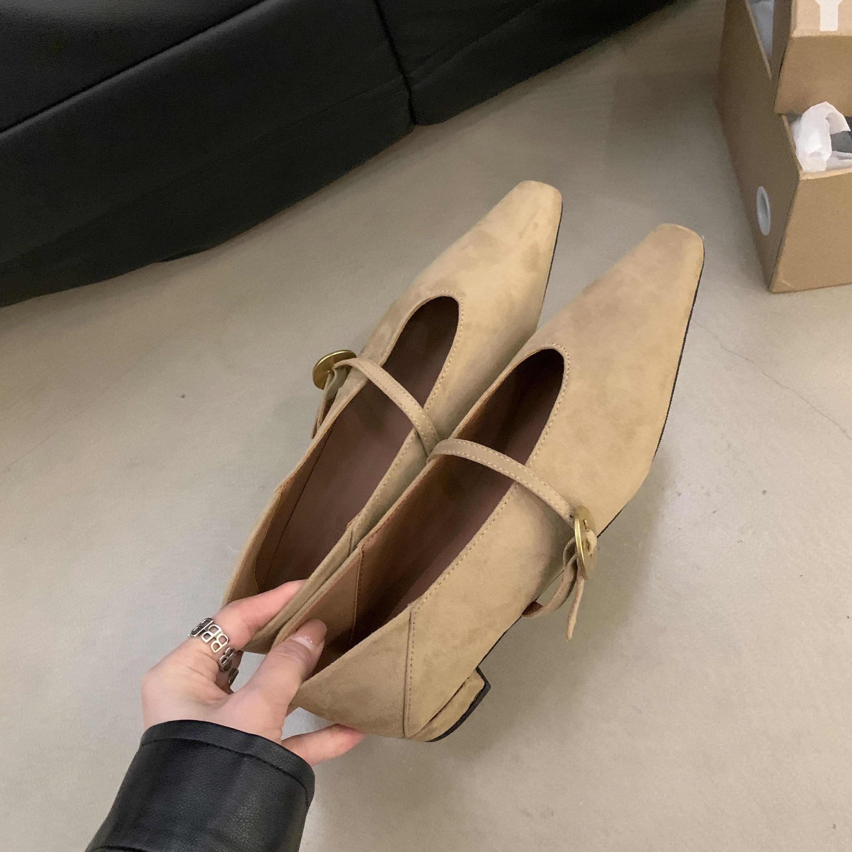 

Fashion Bailamos Brand Women Flats Point Toe Shallow Slip On Ladies Casual Ballet Shoes Soft Leather Eelgant Dress Shoes Mujer 39