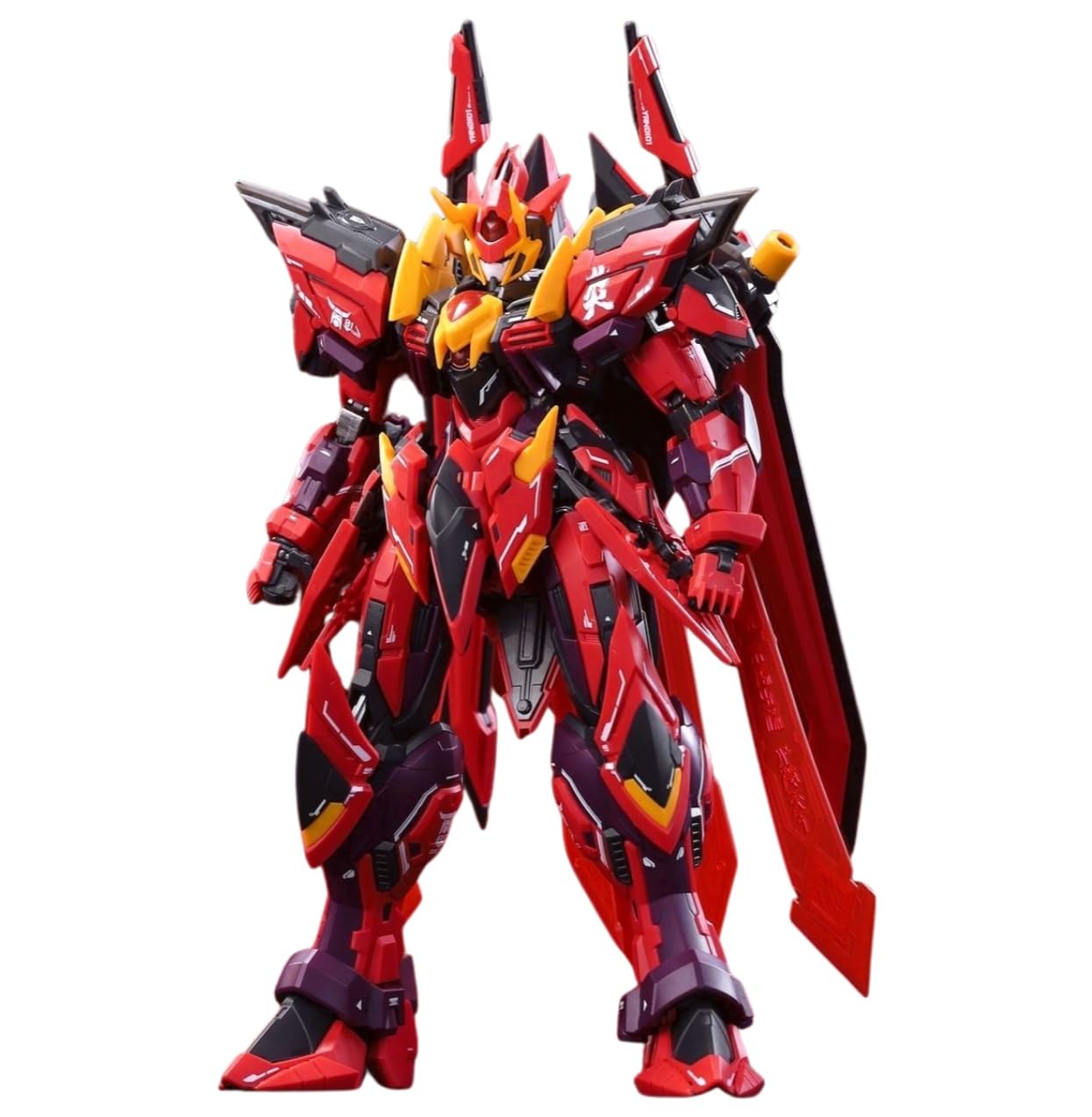 

CangToys Entei YANDI Kaishin War Mythical Armored Robot Movable Color Coded Assembly Type Plastic Model Edition Frame [ToyBase] 1/100 GMS-001 (Deluxe