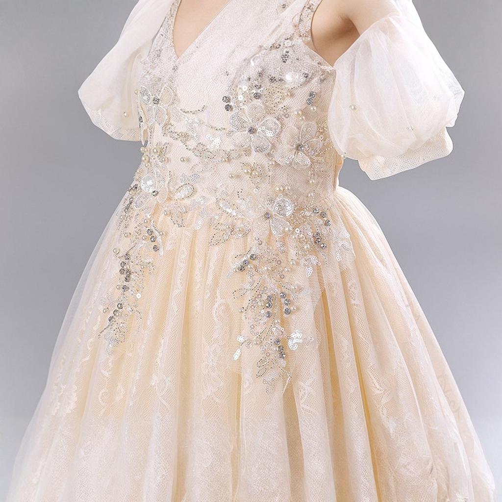 Girls Princess Gown Performance