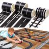 Hot Kids Toy Car Railway Road Creative Traffic Road Adhesive Masking Tape Removable Play Room DIY Track Floor Sticker
