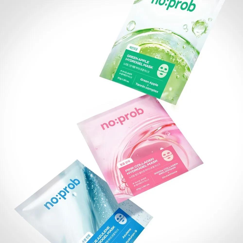 NoProb Hydrogel Mask Sheet 1ea [Moisture & Relief] Blue Azulene 1ea