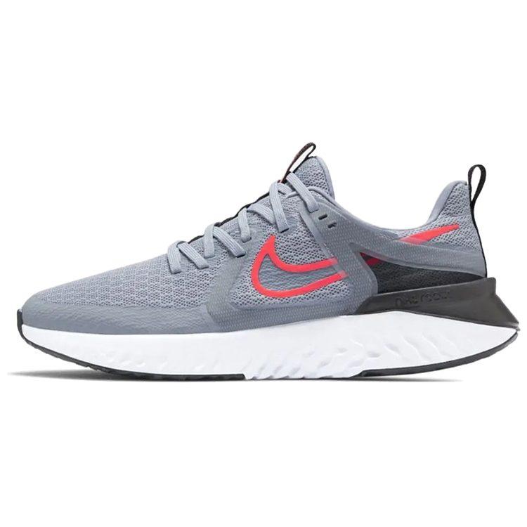 Nike Legend React 2 Obsidian Mist Laser Crimson AT1368-402