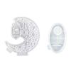 Eid Theme Tealight Holder Molds with Base Moon Shape Candlestick Molds for DIY CraftCandle Holder Tealight Holder