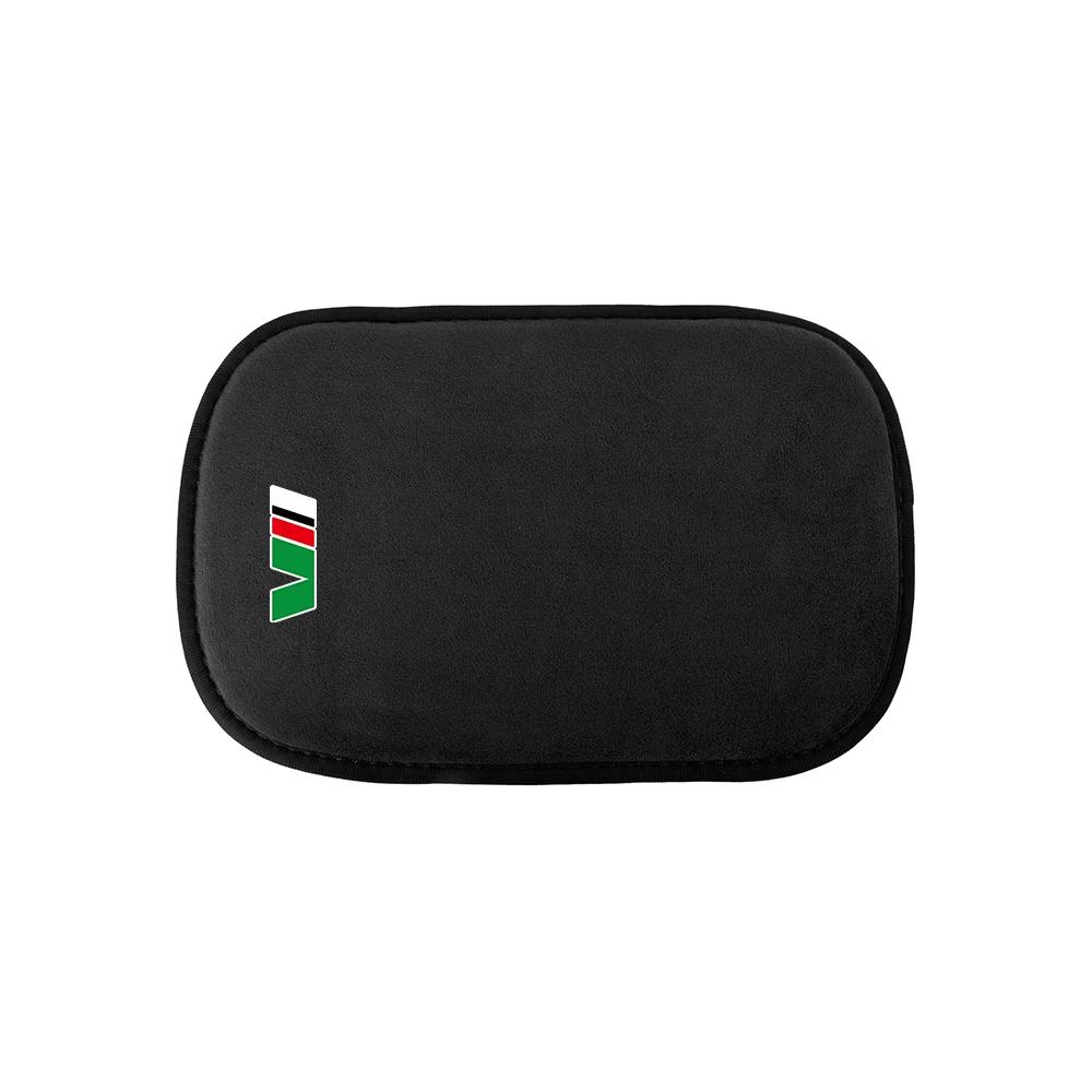 

Автомобільний Підлокітник Центральної Консолі Кришка Хутряна Шкіряна Накладка Для Skoda S Octavia Kodiaq Fabia Superb Rapid Kamiq Karoq Derivati Enyaq VII VII-black