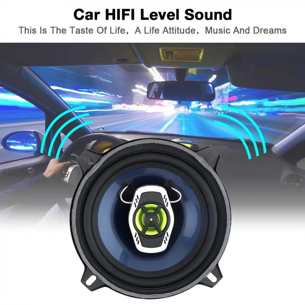 Coaxial Speakers 5 Inch 500W 2 Way Car Coaxial Auto Audio Music Stereo Full Range Frequency Hifi Speakers Non Destructive