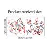 Flower Birds Stickers Window Decor Vinyl Art Spring Flowers Glass Wall Decal for Home Bathroom Kids Room Decoration