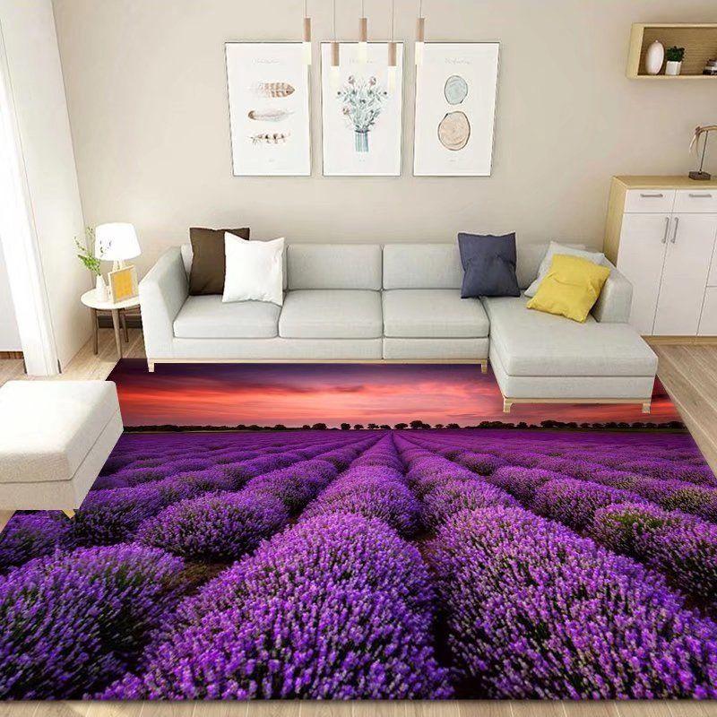 3D Floor Mat Rugs Kitchen Beach Waves Runner Carpet Kitchen Washable Non-slip Living Room Carpet Marine Bath Mat Absorbent