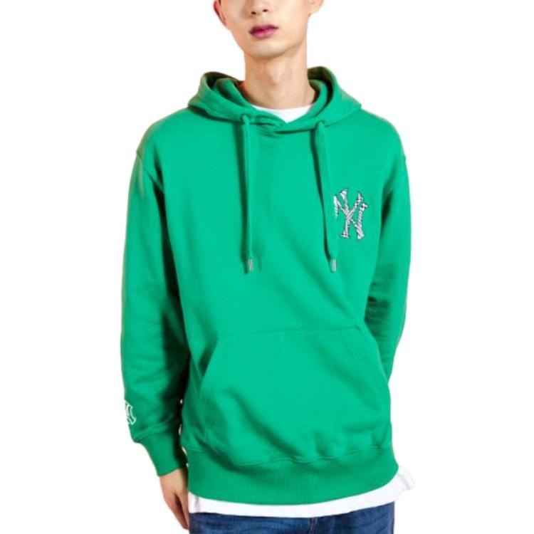 MLB Los Angeles Dodgers Sweatshirts Unisex Green Hooded Moderate Regular 3AHDO0131-50GND