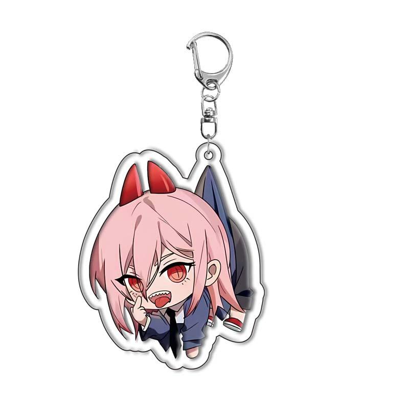Chainsaw Man Pochita Acrylic Keychain Anime Figure Pendant Accessory Present for Fans Cosplay Merchandise Dropshipping
