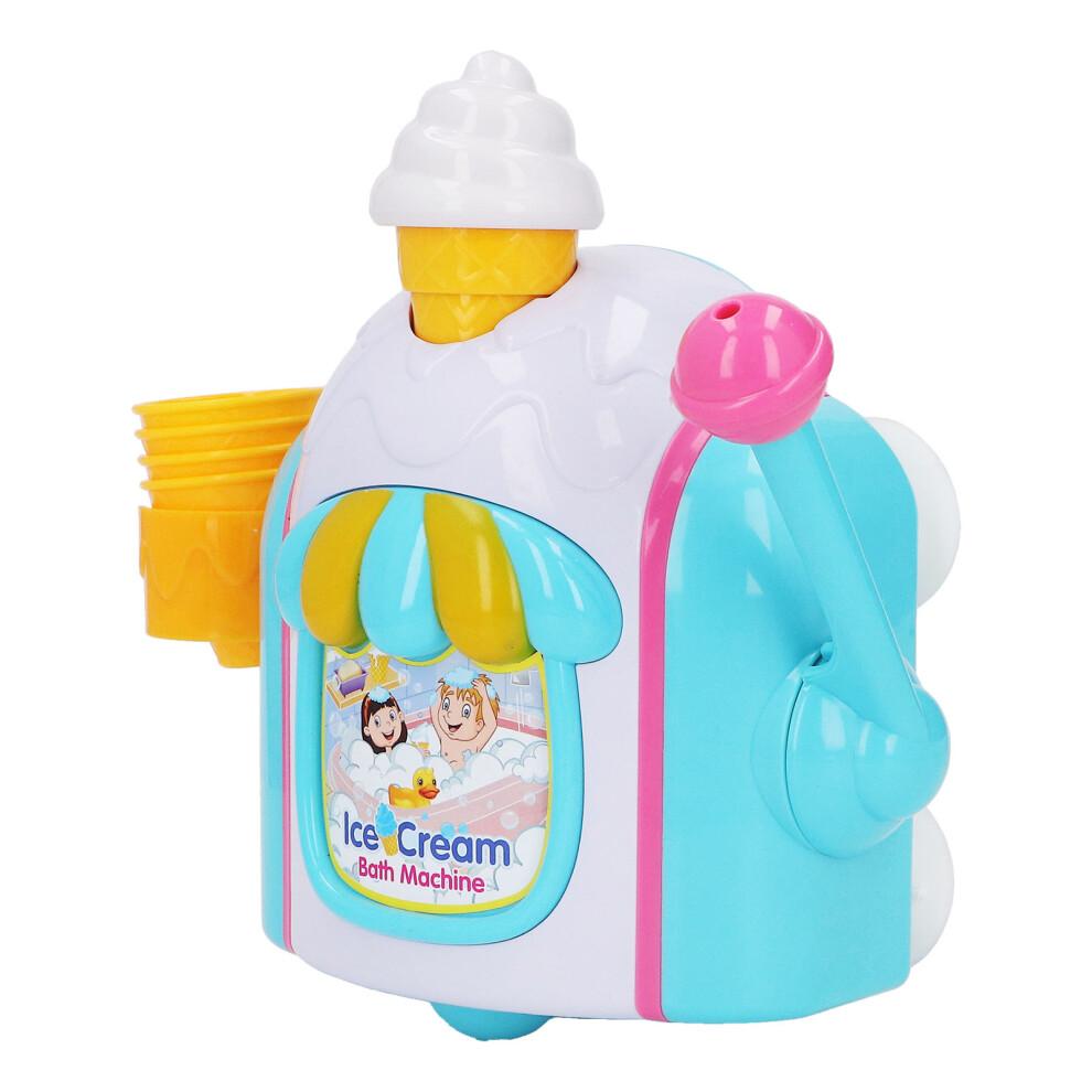 Kids Bubble Machine DIY Ice Cream Shape Foam