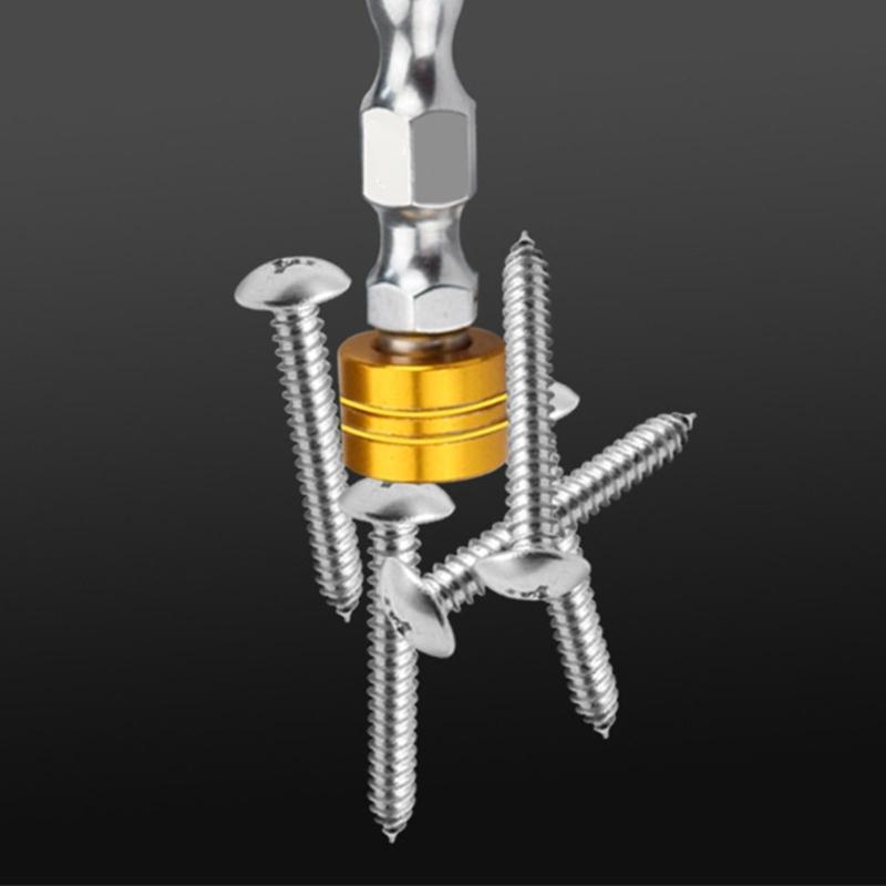 High Levels Attraction Driver Bit Screwdriver Bit with Removable Magnetic Rings Attraction Part for Electric Gadgets