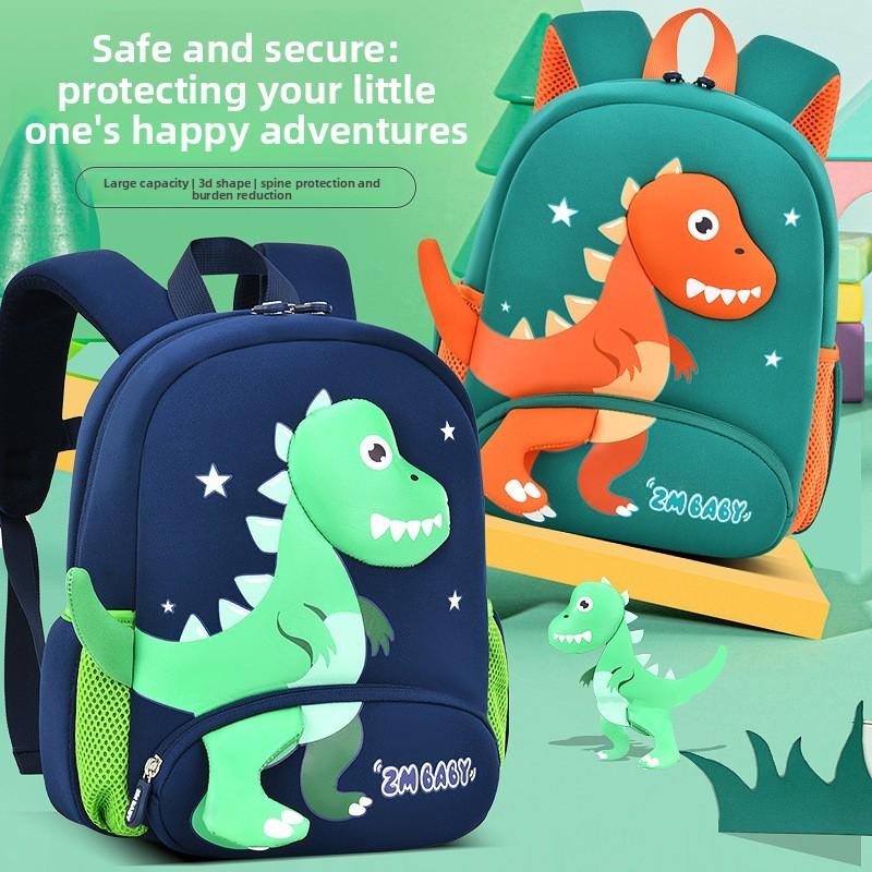 Sesame Baby Cartoon School Backpack With Breathable Material For Children