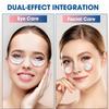 2 In 1 Electric Facial Eye Massager EMS Red Light Facial Beauty Device Face Lift Skin Tightening Anti-Wrinkle Muscle Stimulator