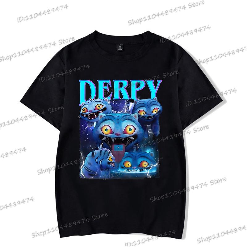 Schwarze T-Shirts KPop Dämonenjäger Streetwear Damen Herren Kurzarm Trendy Tiger und Saja Boys Koreanische Ulzzang T-Shirts Tops