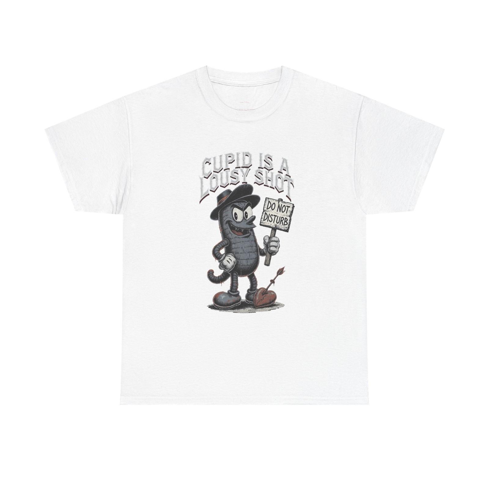 Cupid Is A Lousy Shot - Funny Anti-Valentine Graphic Tee S разноцветный