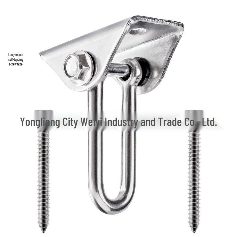 Rotating 304 Stainless Steel Aerial Yoga Hammock Hanging Kit