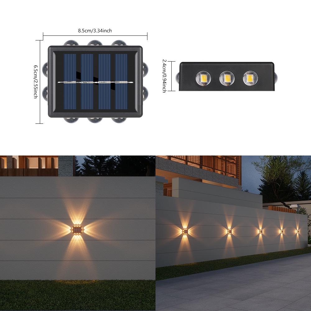 

Solar Outdoor Wall Light: Courtyard Spotlight and Decor for Garden and Villa Solar Wall Light