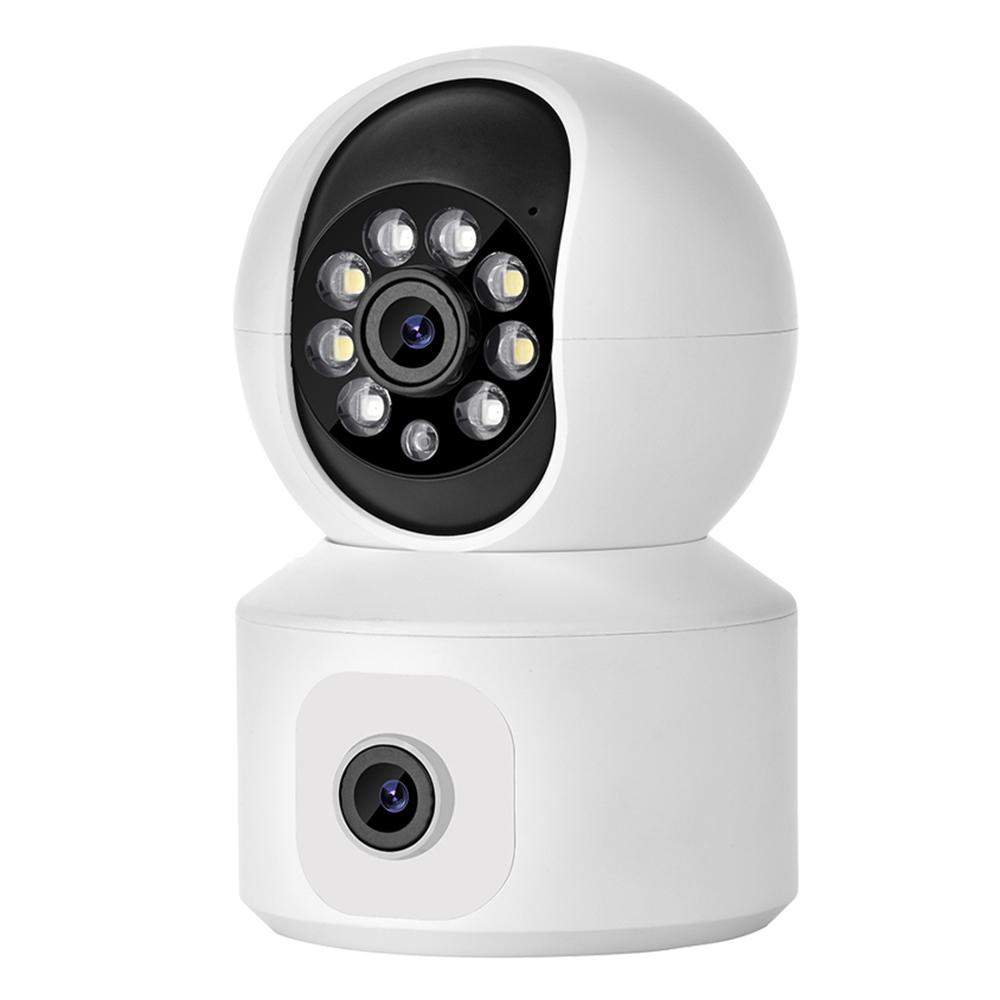 K22 Dual Lens 1080P HD Human Detection Camera Two Way Audio Home Security Night Vision WiFi Webcam