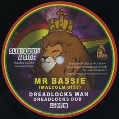 10inch Record DREADLOCKS MAN / I DAVID - Mr Bassie; Dreadlocks Dub / Return  SLI10 Sir Logie Inter 2015 UK Reggae, Ska & Dub