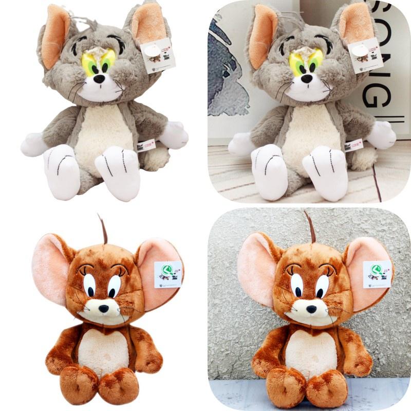 Jerry Plush Toy Cat Mouse Tom Cat Doll Stuffed Animal Children's Gift Rat Year Mascot