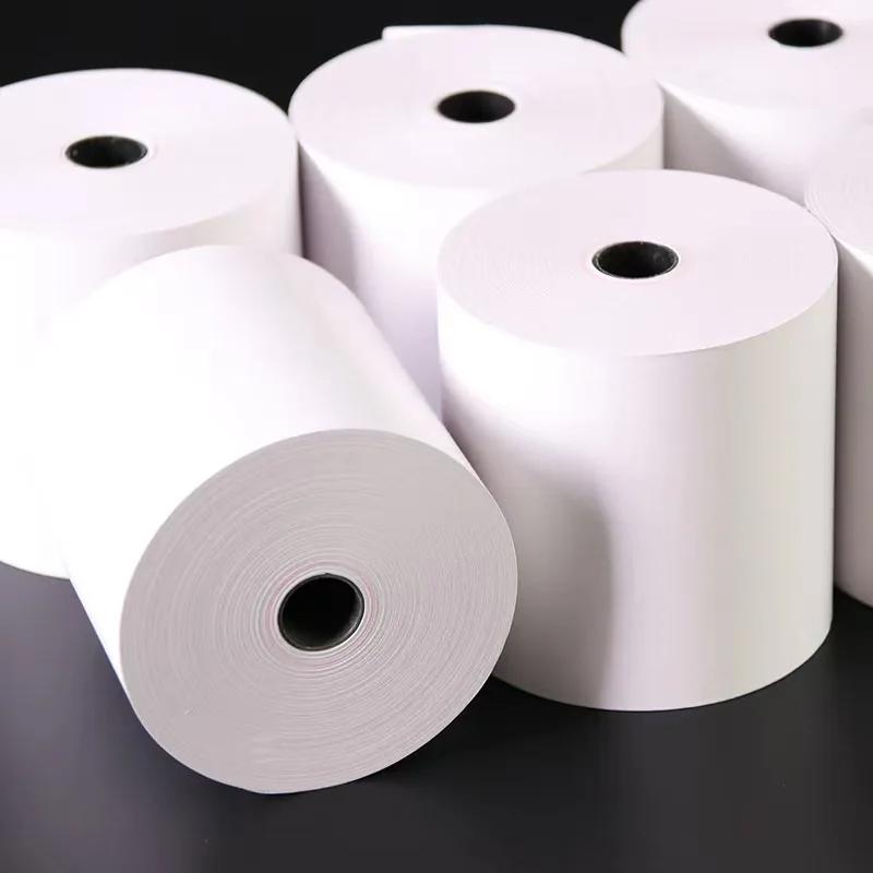 3 1/8'' X 130ft Thermal Paper Rolls Receipt Paper Rolls - Thermal Printer Paper - Credit Card Paper - for POS Systems