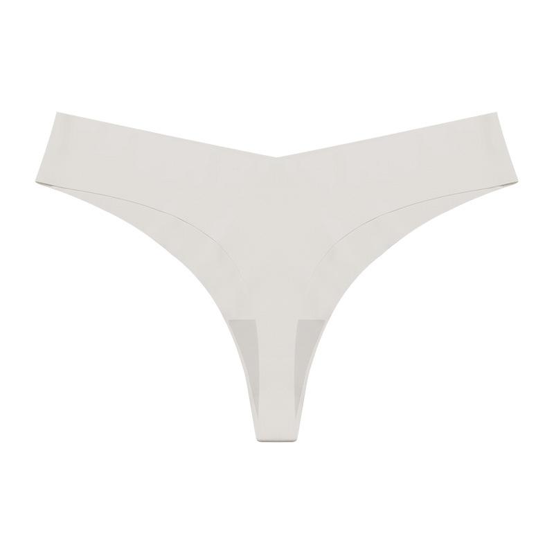 

Sexy thong female abstinence low waist seamless temptation sports T pants fitness yoga underwear daily wear S