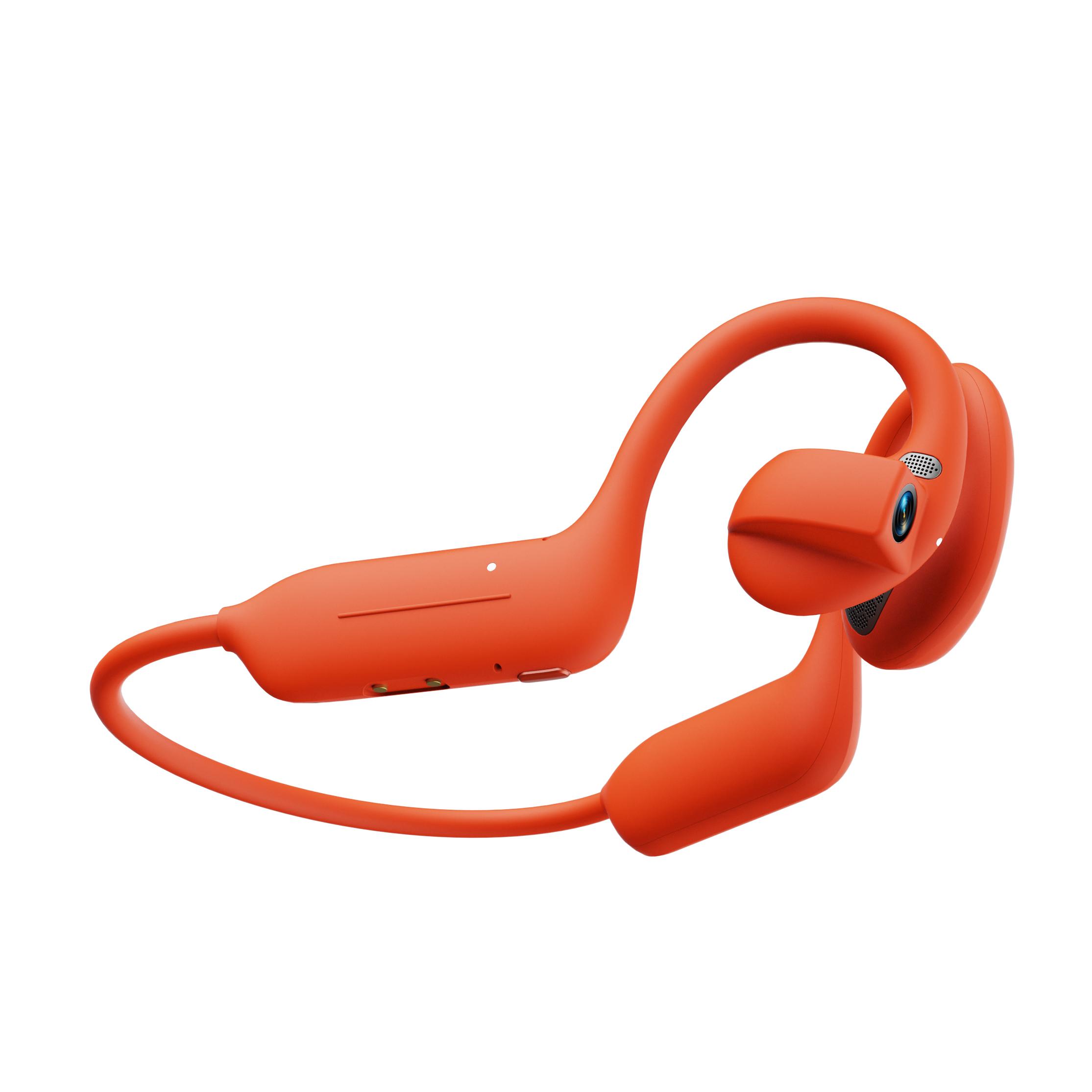AI Camera Headphones 8MP HD Recording