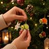 Advent Calendar with 2D Flat Acrylic Hanging Ornaments in Prehistoric Theme for Holiday Countdown