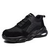 Breathable Safety Shoes for Work Indestructible Shoes for Men Anti Smashing Steel Toe Safety Shoes Anti Puncture Work Sneakers