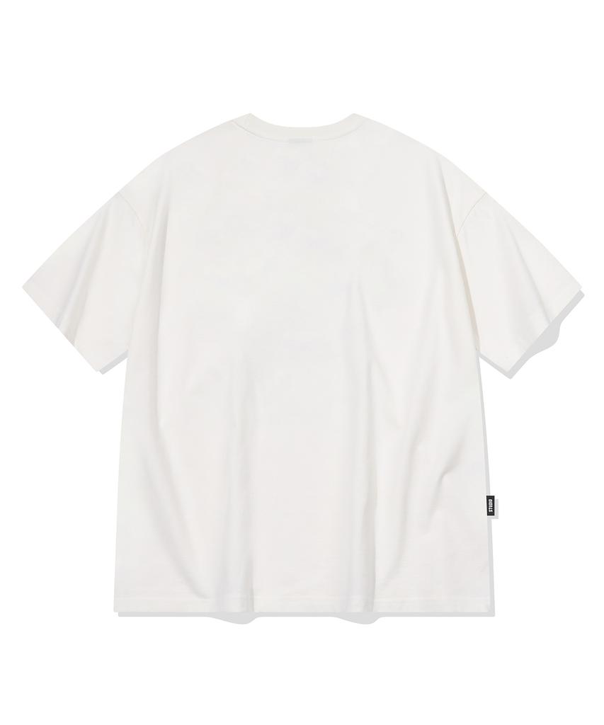 CPGN STUDIO Candle Heart Short Sleeve T-Shirt Cream